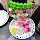 Odorless Honeycomb Ice Tray Mold Nontoxic Stackable With Lids