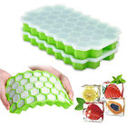 Odorless Honeycomb Ice Tray Mold Nontoxic Stackable With Lids