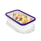 2L Salad Silicone Lunch Container Multipurpose Stackable BPA Free